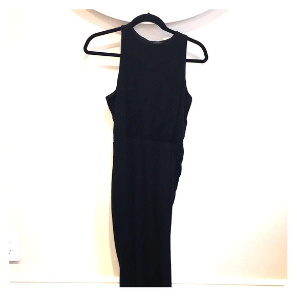Anthropologie Fitted black semi maxi - Picture 1 of 1